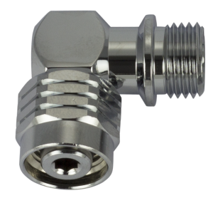 90 graden middendruk adapter voor ademautomaat